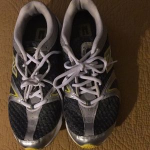 New Balance size 11 gray, silver and white